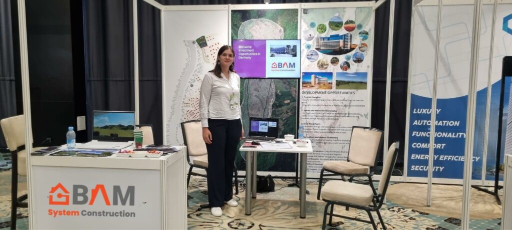 Messestand von SC BAM und Smart Trade in Sarajevo